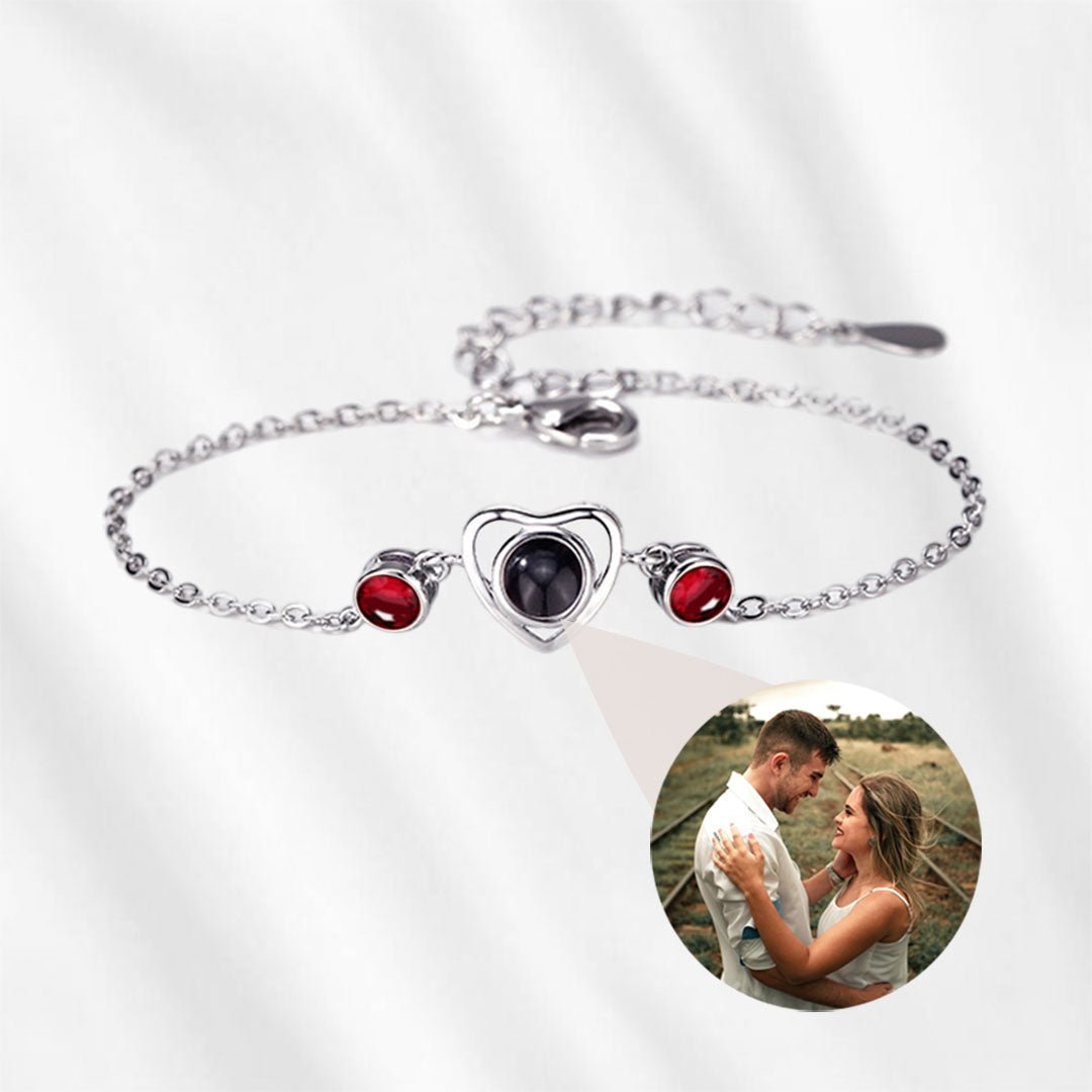birthstone projection bracelet