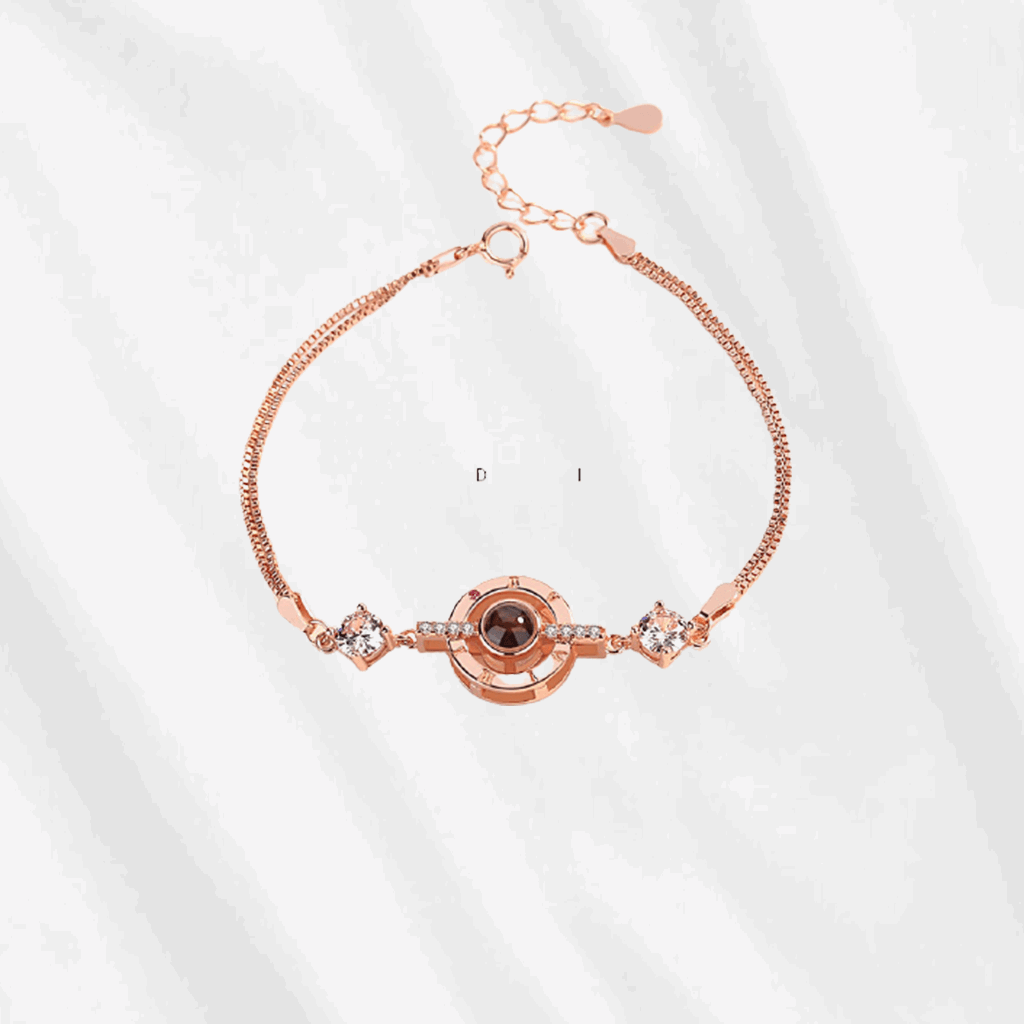 Shop Customodish's projection bracelet and preserve your beautiful memories! A perfect gift too if you customize with the picture of your giftee.