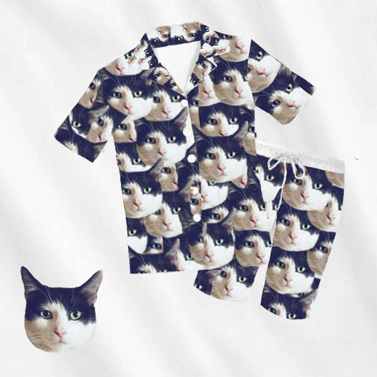 Custom Face Pajamas Personalized Pet Face Pajamas Pockets