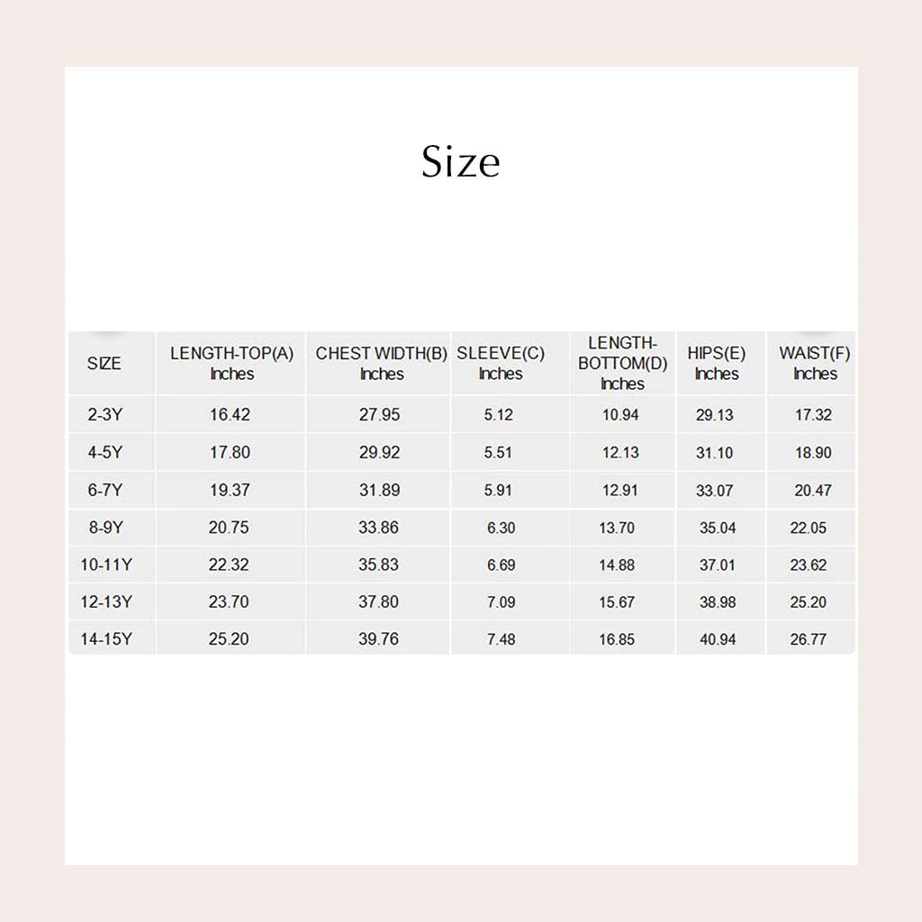 custom pajamas for kids short size