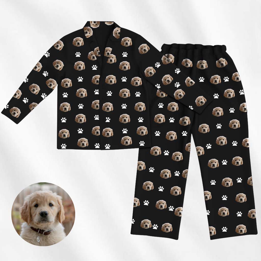 custom pajama pants dog