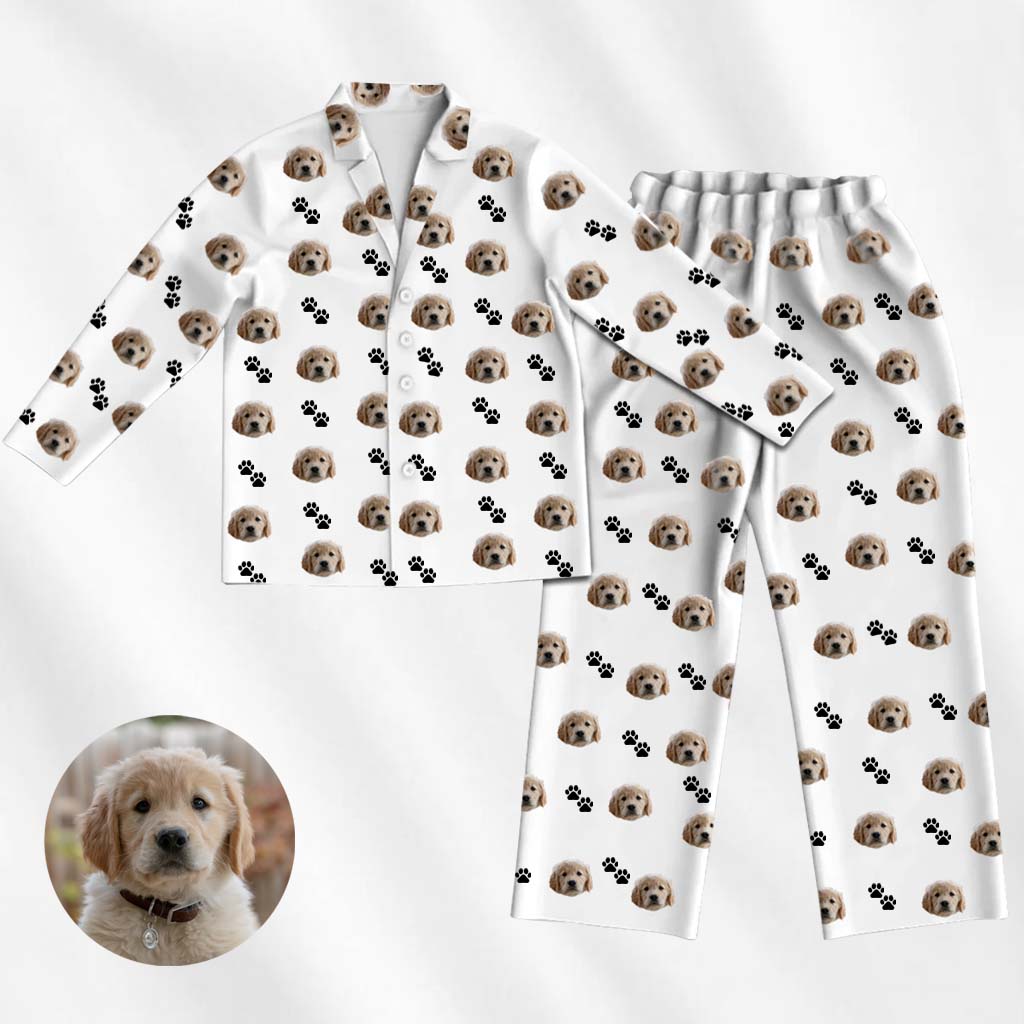 custom pajama pants white
