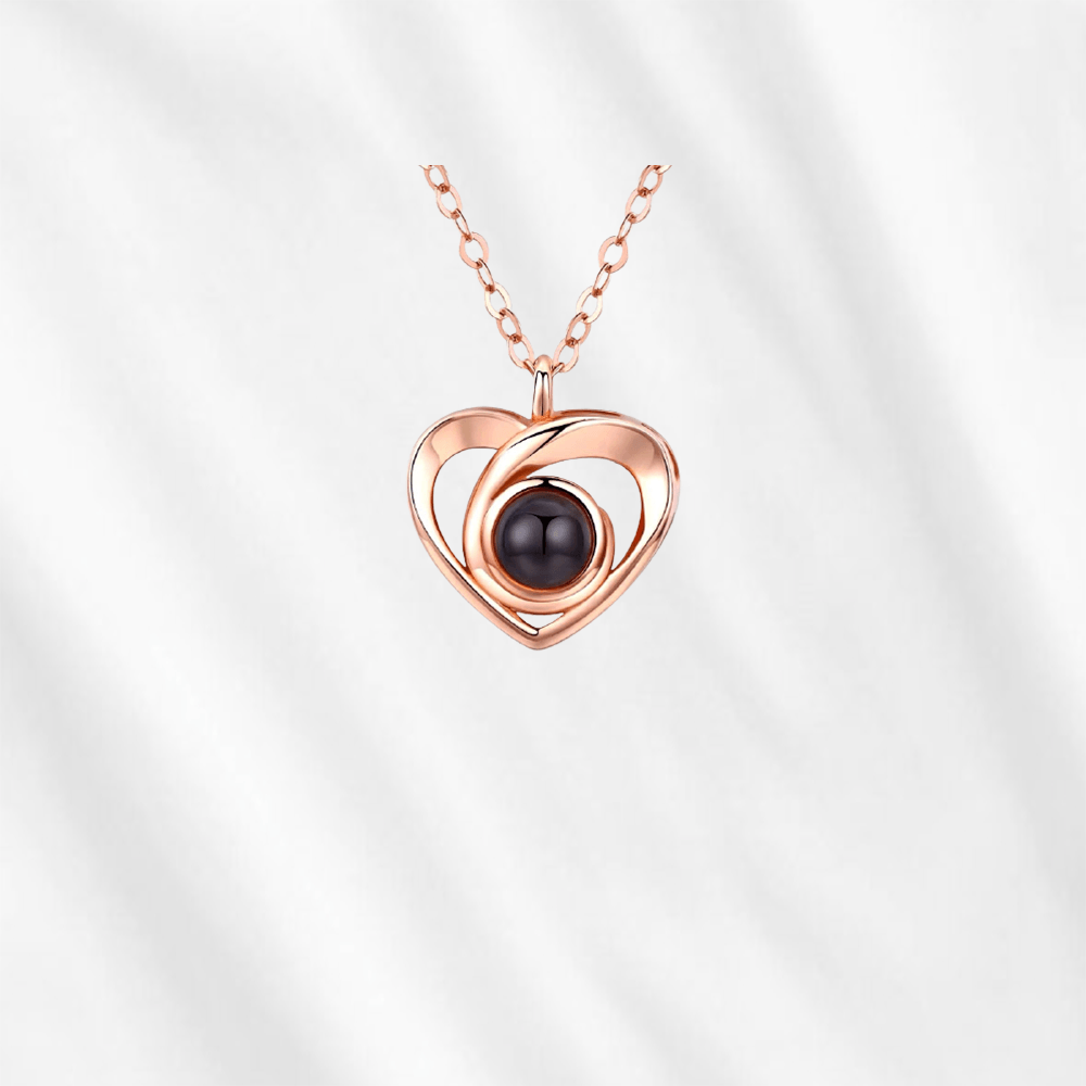 The heart projection necklace is a hot buy this holiday season. Perfect gift for women in your life. 
