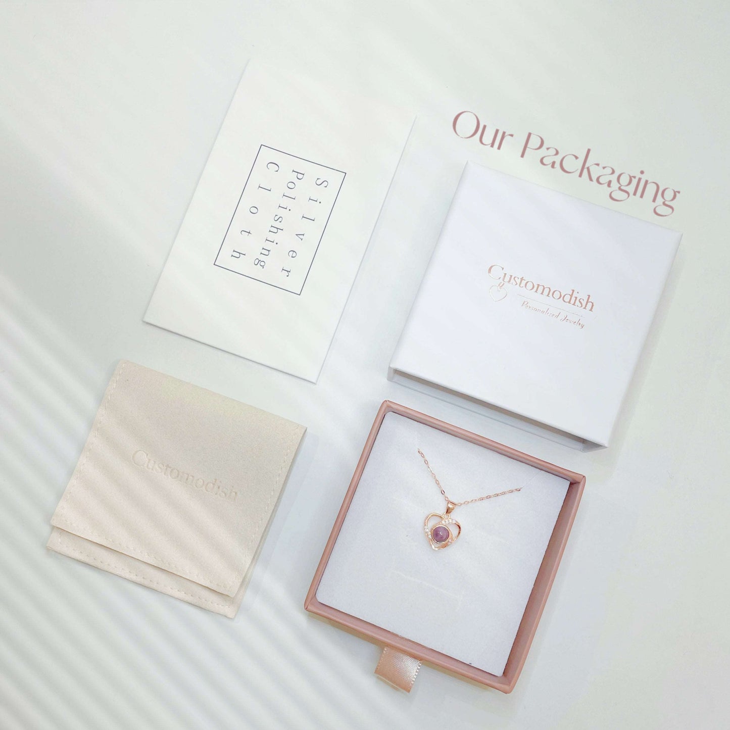 What jewelry boxes do we use at Customodish?