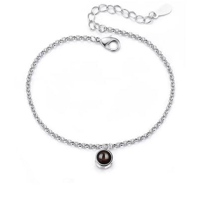 Multi-Charm Personalized Photo Projection Bracelet