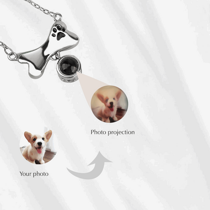 Dog Memorial Projection Necklace