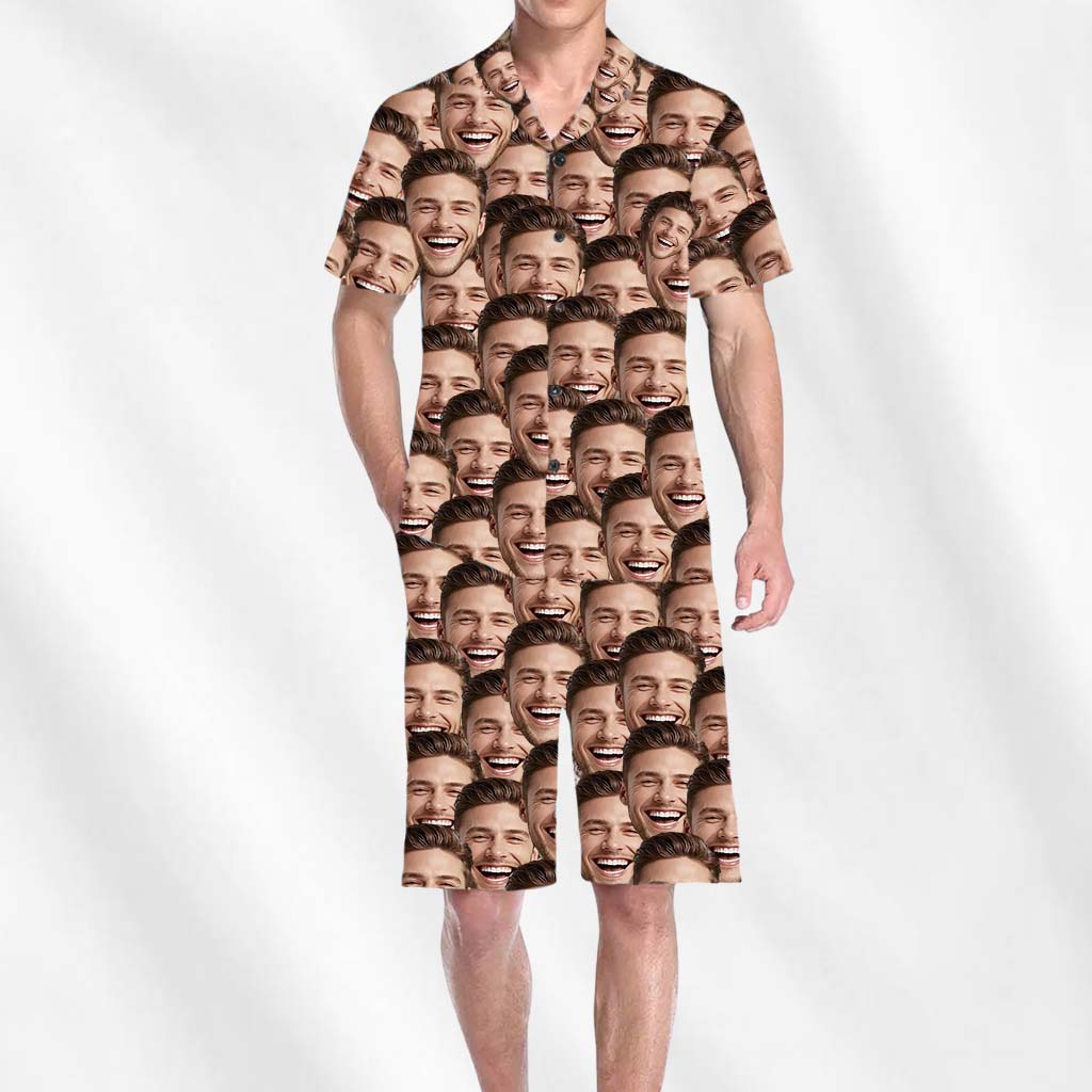 custom face mash pjs men