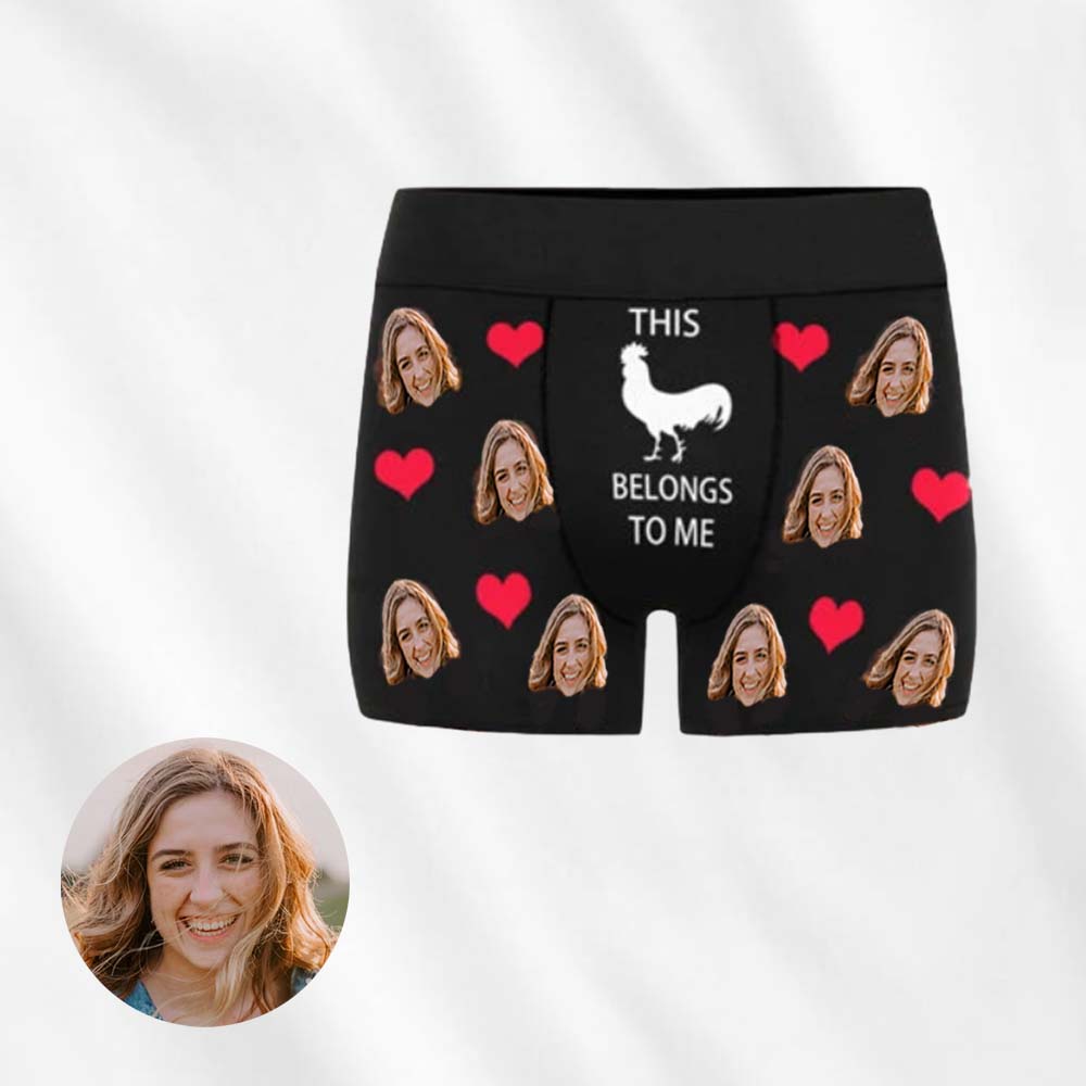 Custom Boxers with Face on Them