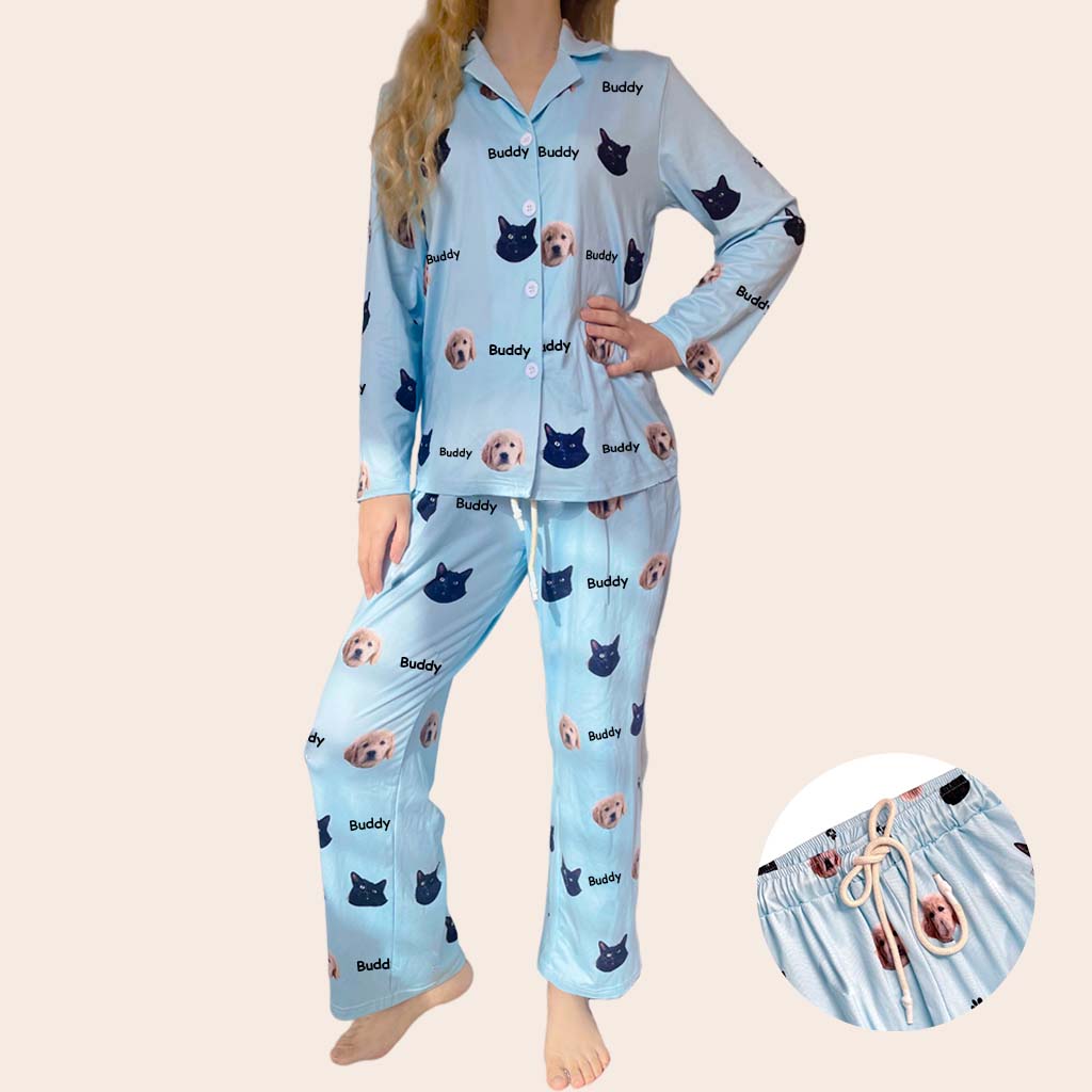 custom pajamas with pet name