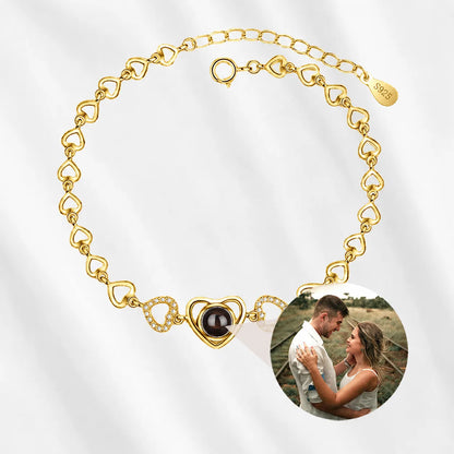 Heart Photo Bracelet