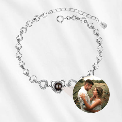 Heart Photo Bracelet