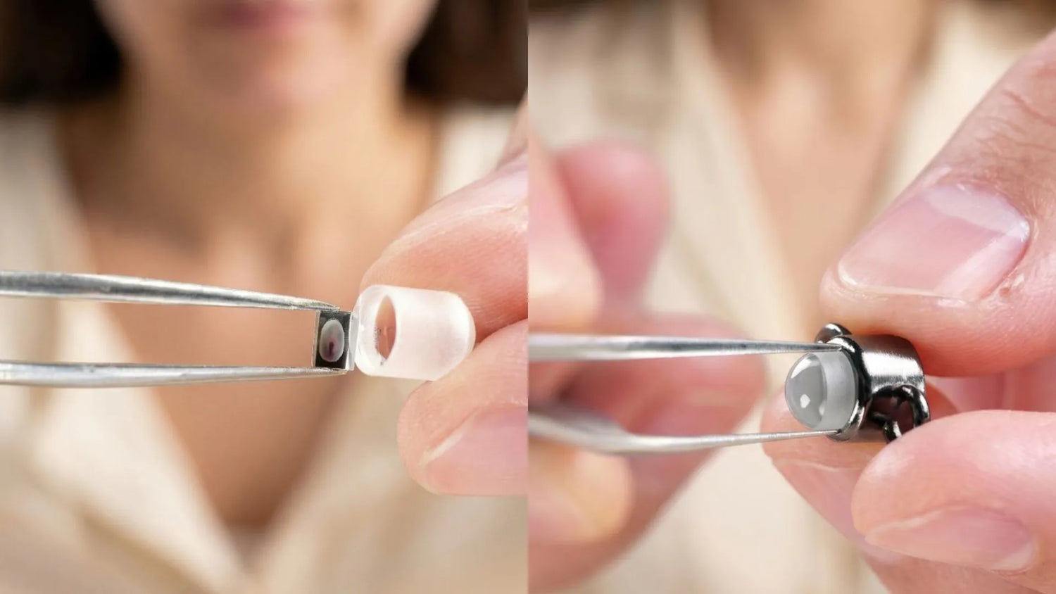 Customodish shows how to make a projection necklace, also called a necklace with picture inside