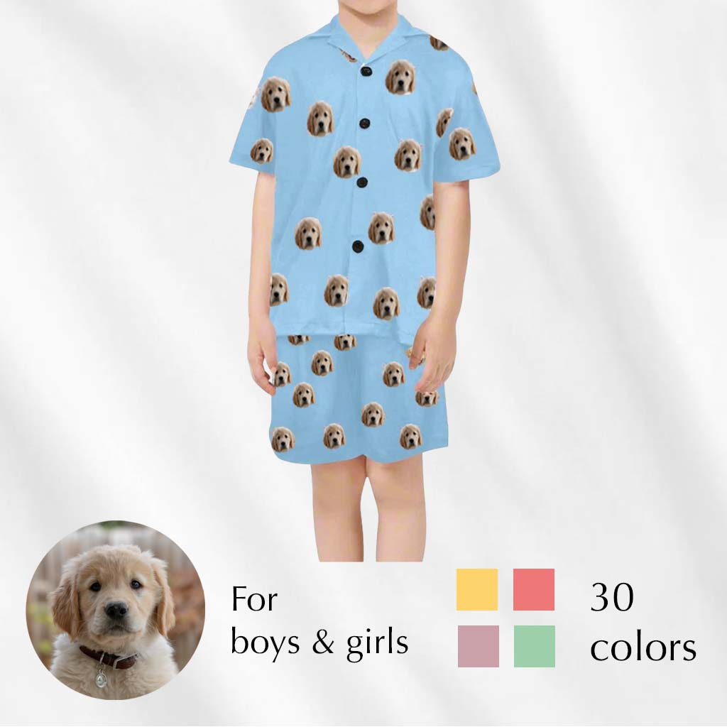 custom pajamas for kids short