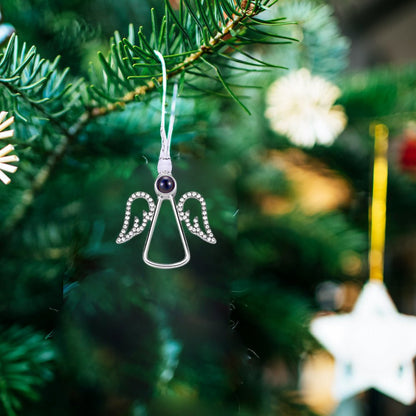 Angel Photo Projection Tree Ornament