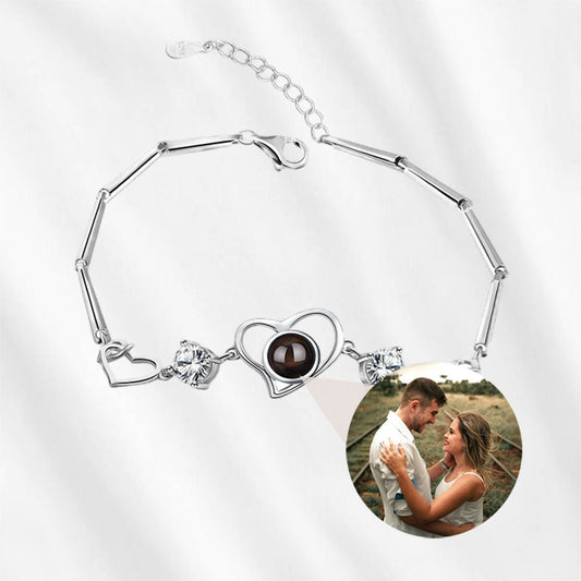 bracelet with picture inside