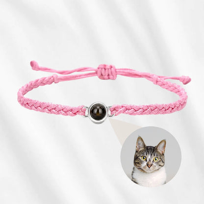 Personalized Circle Photo Bracelet