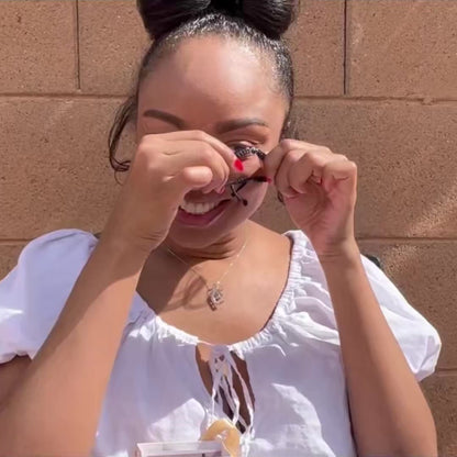 woman reveals custom photo inside a Personalized Circle Photo Bracelet