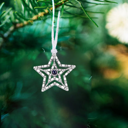 Star Photo Projection Ornament