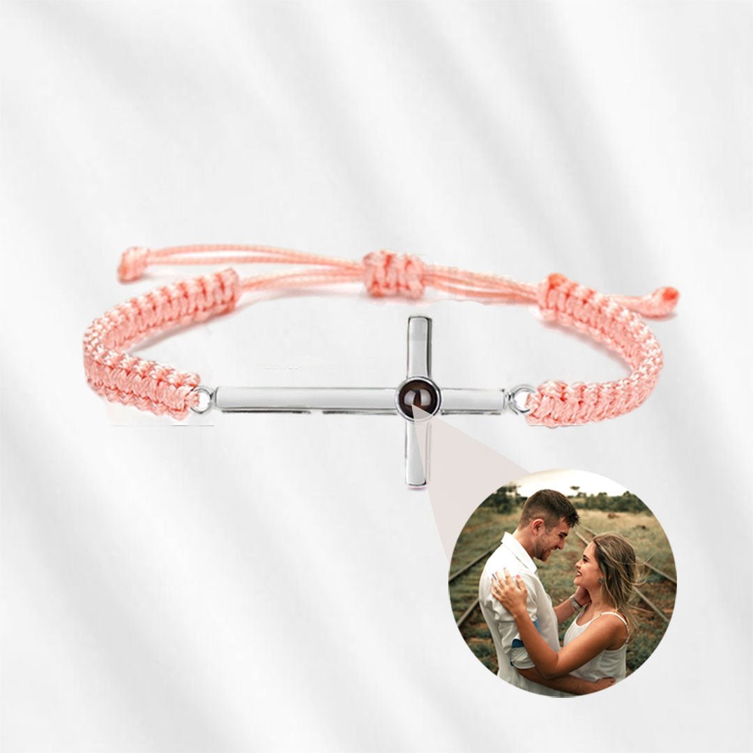 photo projection bracelet cross