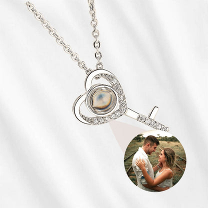 Image Projection Necklace