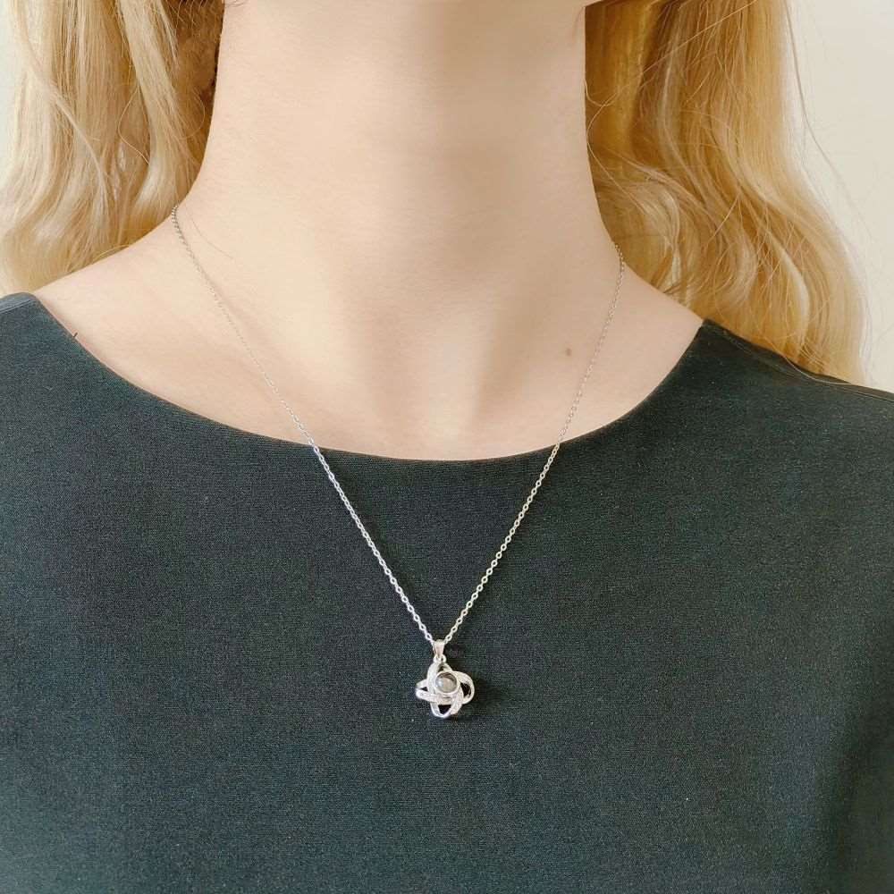 necklace with picture inside