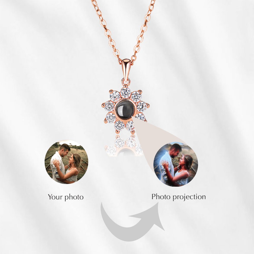It's a very stunning and magic experience when you see your picture inside the projection necklace. Store your precious memories and keep them forever!