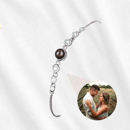 Bracelet with Tiny Picture Inside