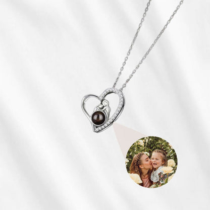 Personalized Photo Necklace for Mom