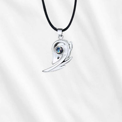 Photo Projection Necklace for Couple