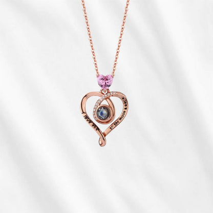 I Love You Projection Necklace