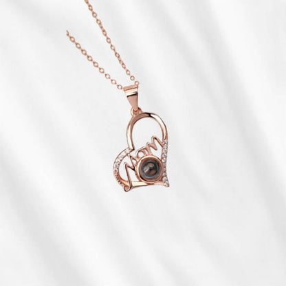 Mom Photo Projection Necklace