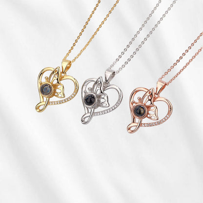 Butterfly Picture Necklace