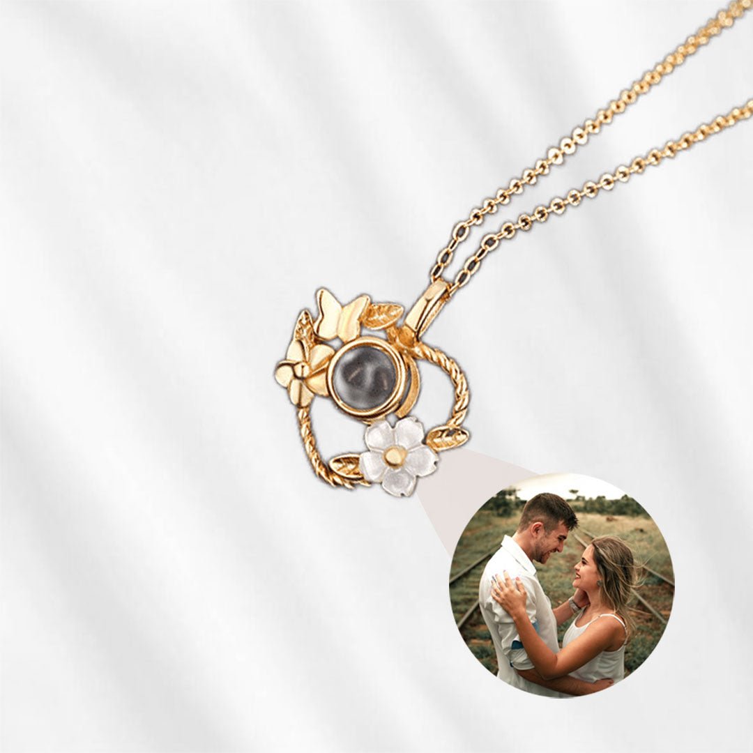 necklace with photo inside