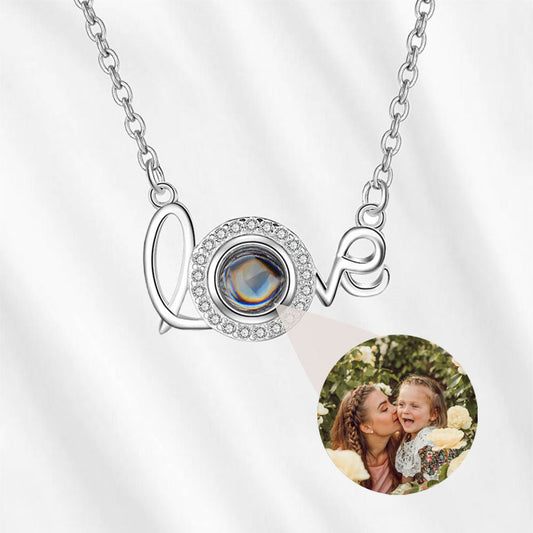 Projection necklace love