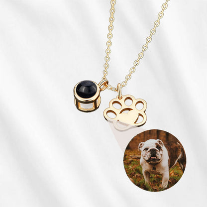 sterling silver Pet Memorial Necklace with Picture Inside