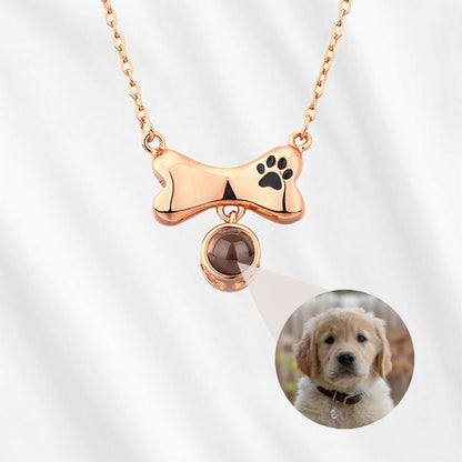 Dog Memorial Projection Necklace