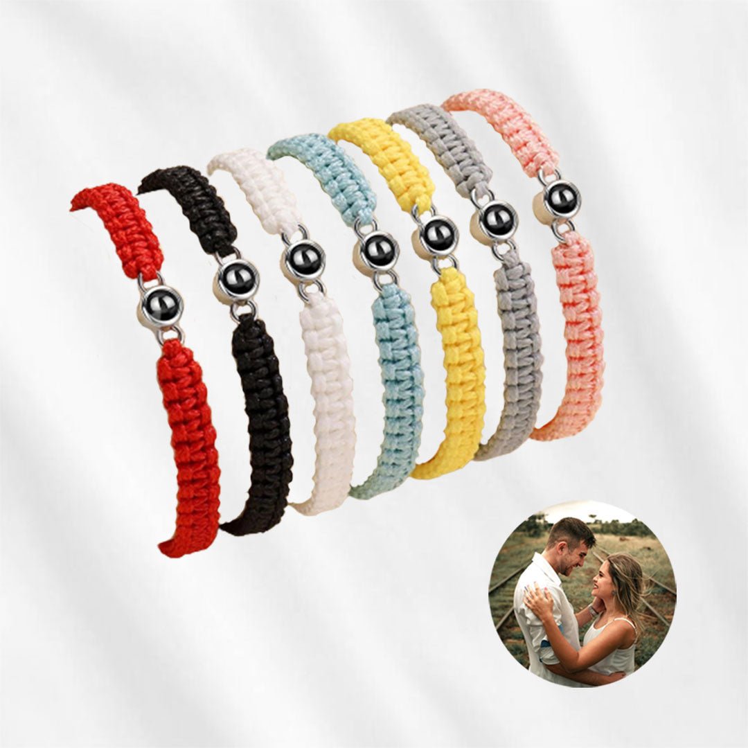 This inexpensive projection bracelet is perfect for her and for him with multiple colors to choose from.