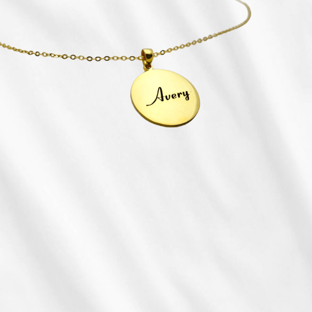 Personalized name necklace by Customodish is a bold express of one's personality and a great gift to express love!